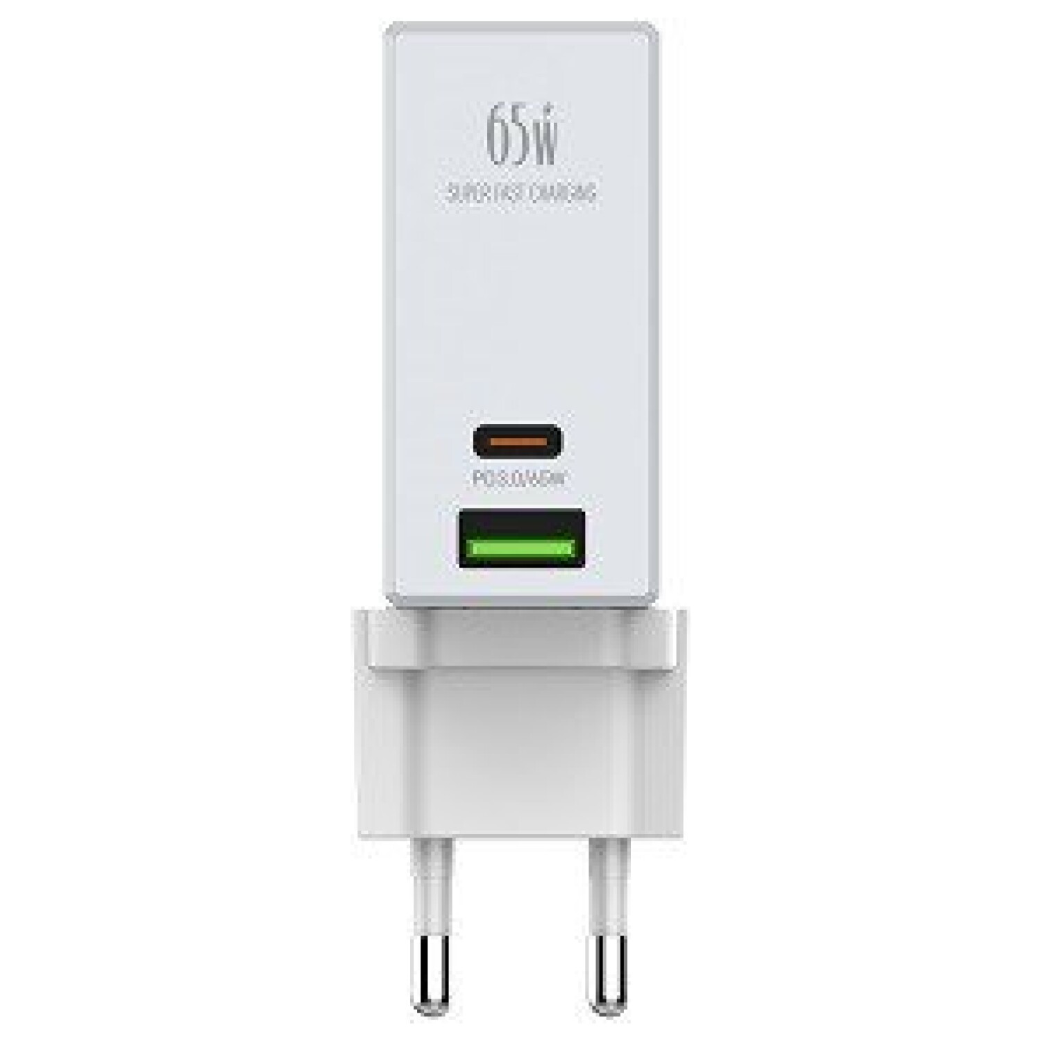 LDNIO CHARGER 2 PORT (1A1C) 65W 5V 3A A2620C POLNILEC