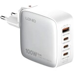 LDNIO CHARGER 4 PORT (1A3C) 100W 15V 5A Q408 POLNILEC