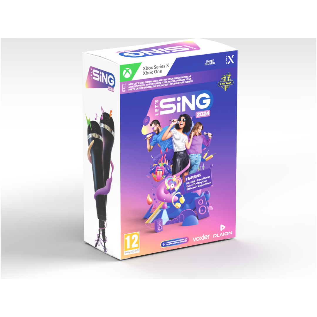 Let's Sing 2024 - Double Mic Bundle (Xbox Series X & Xbox One)