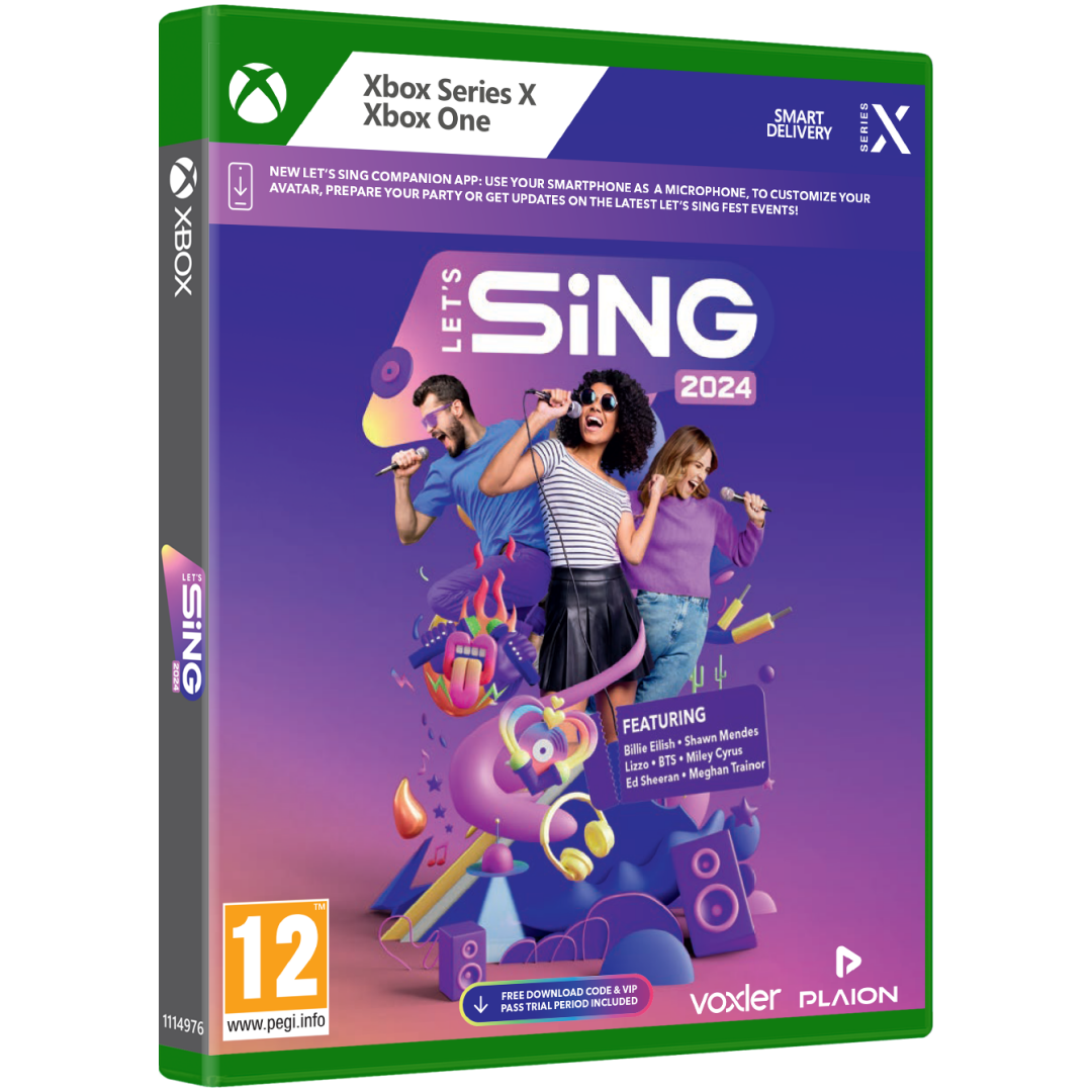 Let's Sing 2024 (Xbox Series X & Xbox One)