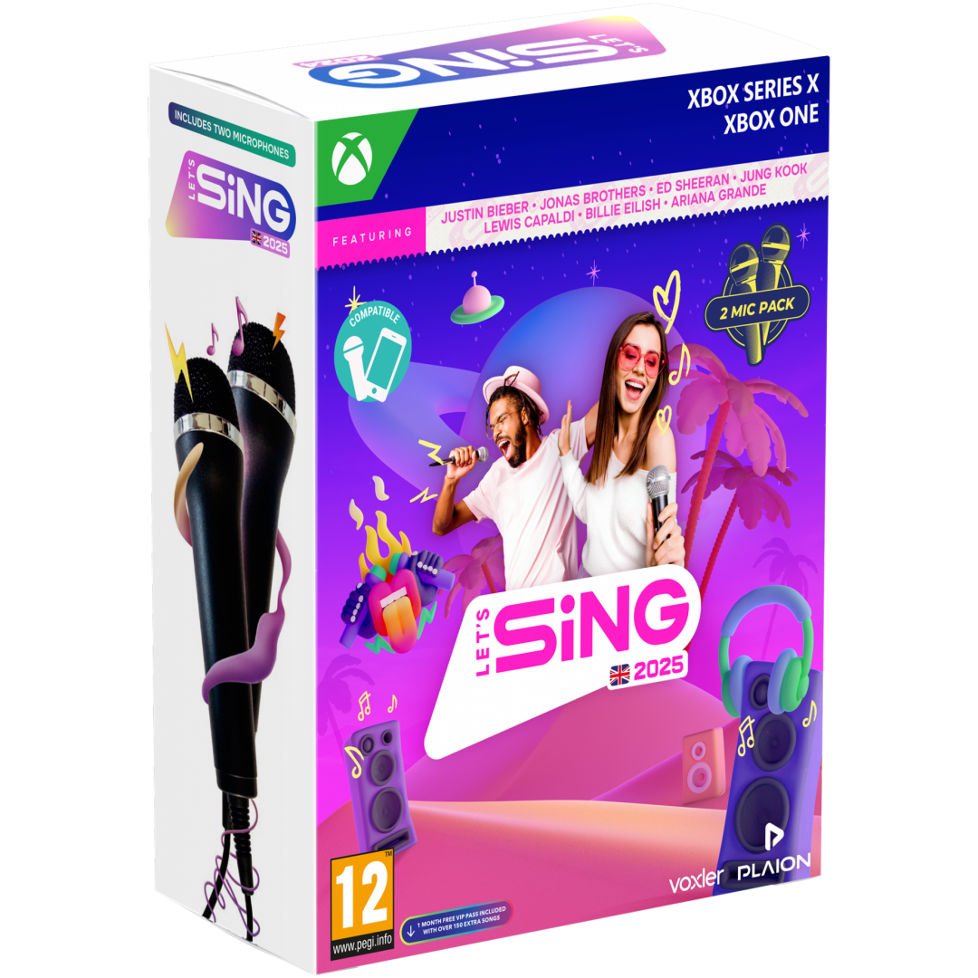 Let's Sing 2025 - Double Mic Bundle (XBOX)