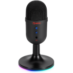 MARVO MIC-06 BK ŽIČNI MIKROFON RGB ČRNE BARVE