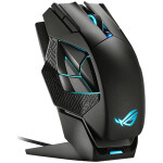 Miš Asus brezžična ROG Spatha X M optična gaming 12 gumbov 19000DPI ARGB črna (90MP0220-BMUA00)