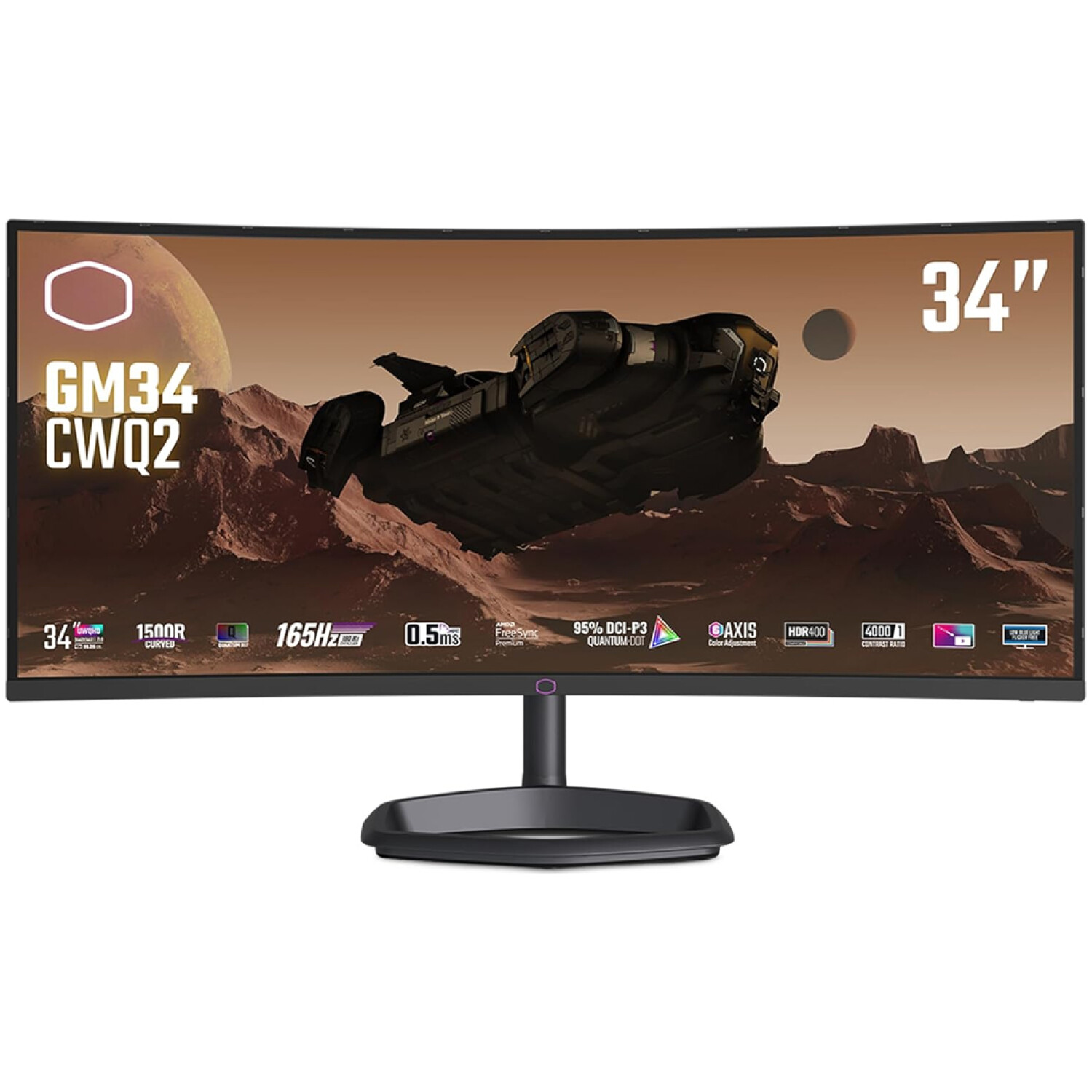 Monitor 34'' (87 cm) UWQHD VA 180Hz