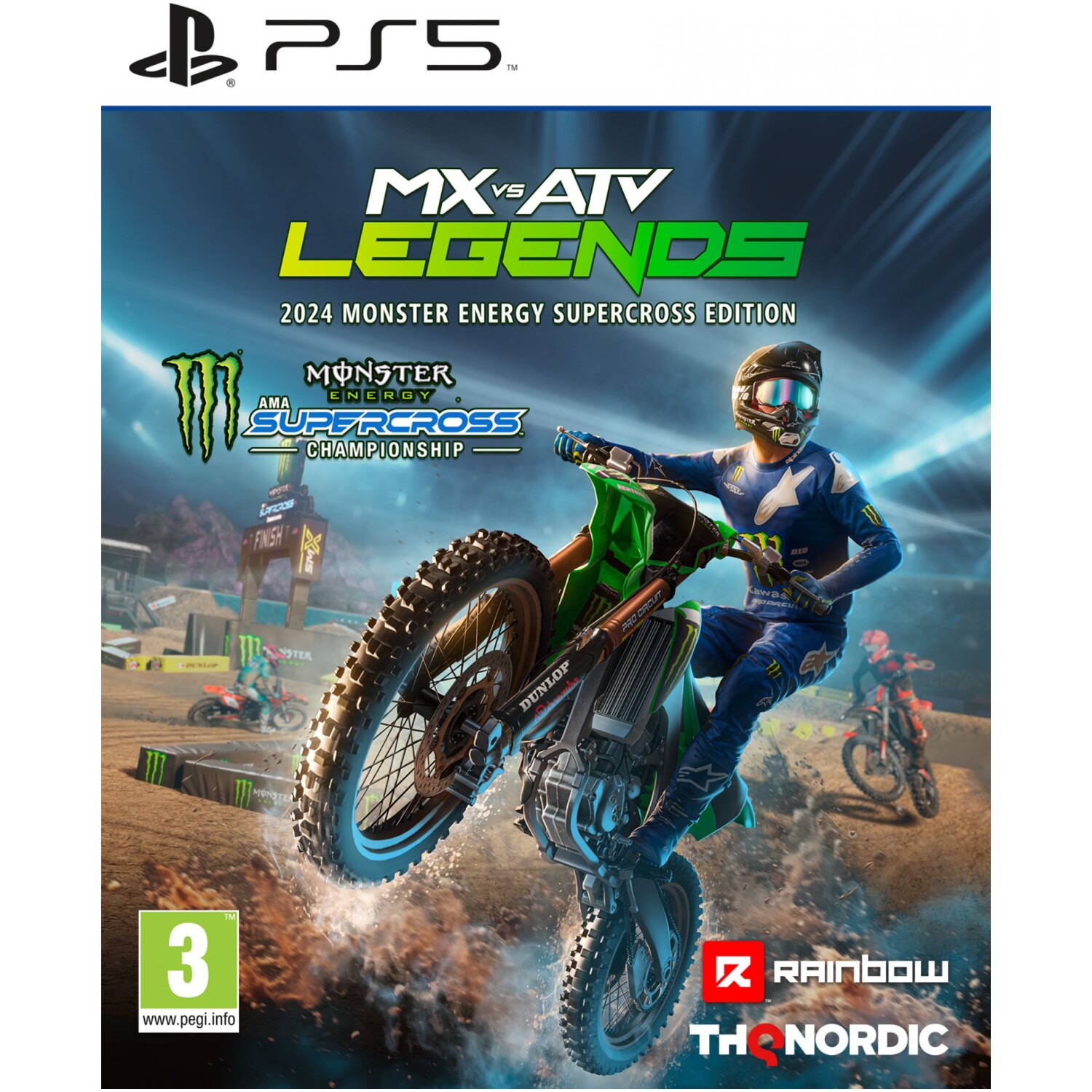 Mx Vs Atv Legends - 2024 Monster Energy Supercross Edition (Playstation 5)