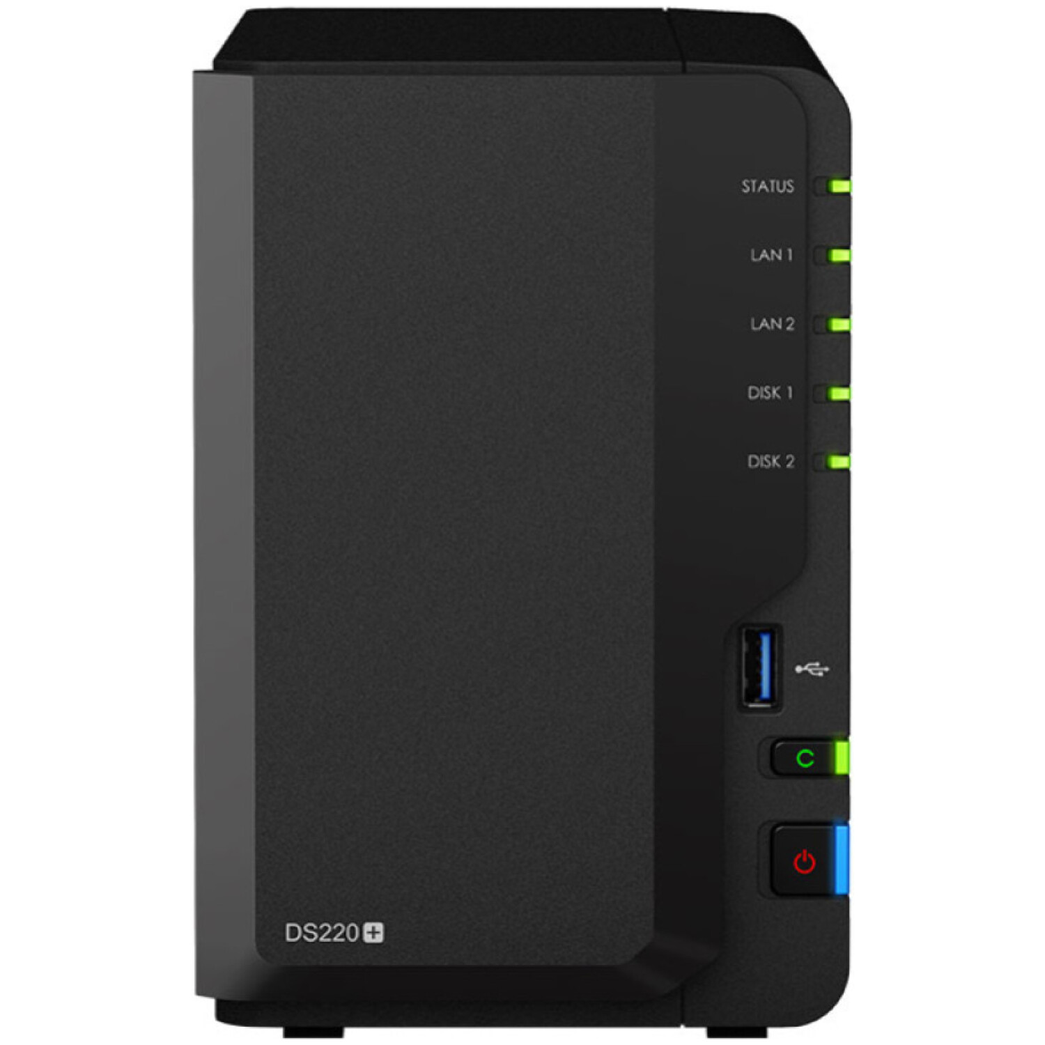 NAS ohišje Synology DS220+ All-In-One server 2x 3.5" SATA za mala in sr. Podjetja