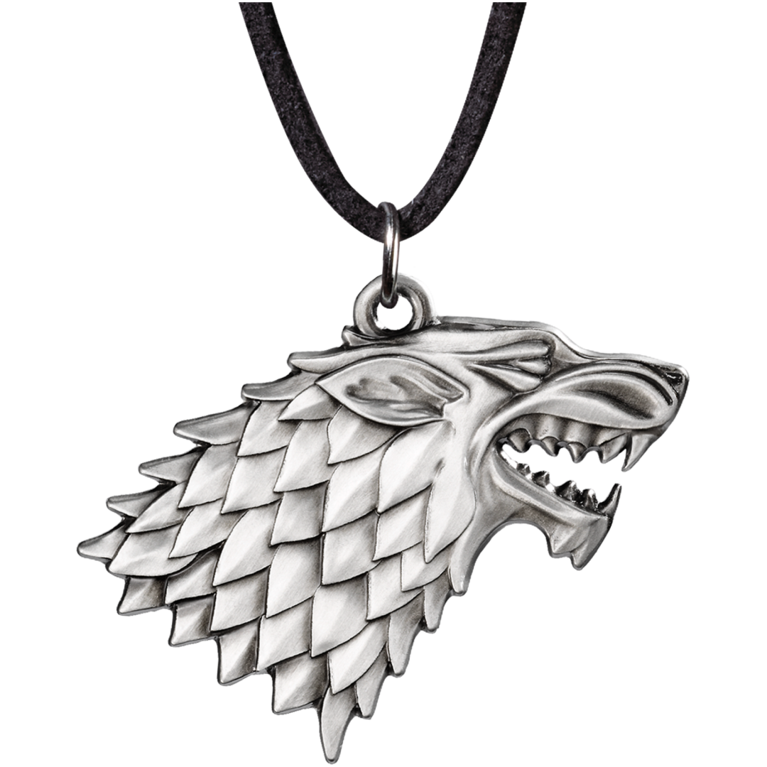 NOBLE COLLECTION - GAME OF THRONES - J - STARK PENDANT / COSTUME