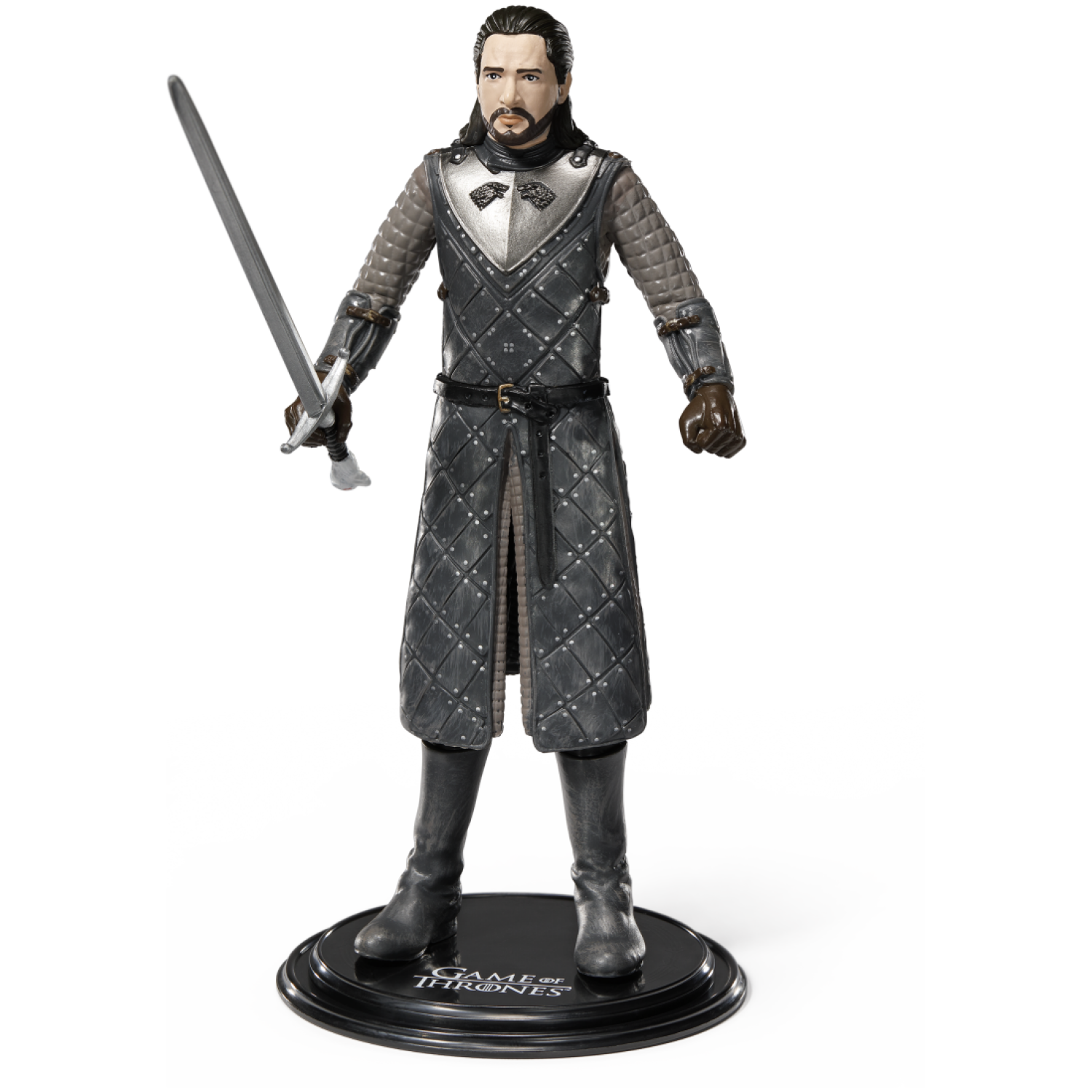 NOBLE COLLECTION - GAME OF THRONES - JON SNOW BENDYFIG