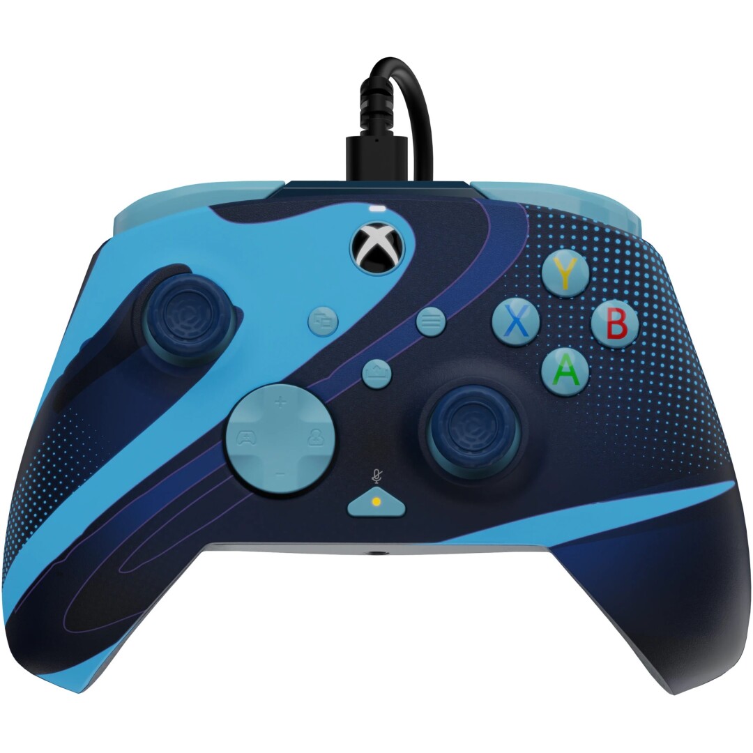 PDP XBOX ŽIČNI KONTROLER REMATCH - BLUE TIDE GLOW IN THE DARK