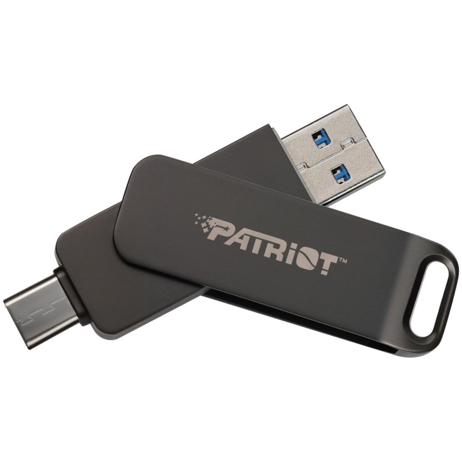 Patriot 128GB 100MB/s Rage R550 USB 3.2 + USB-C spominski ključek