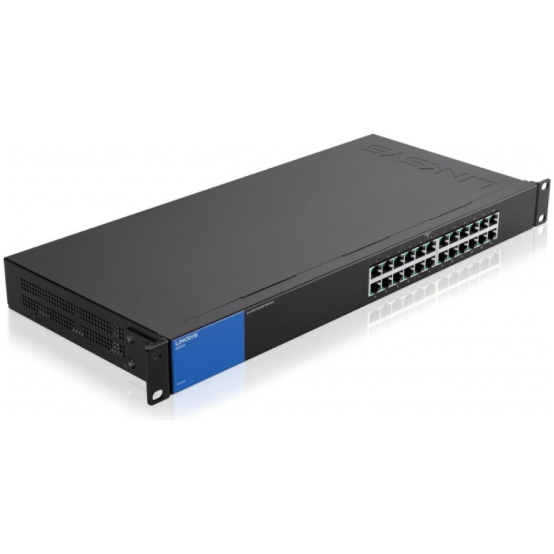 STIKALO 24-PORT Linksys 100/1000 Rack (LGS124-EU)