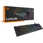 Tipkovnica Cougar USB-C gaming Luxlim US optično-mehanska RGB siva (CGR-WO1MI-LUX)