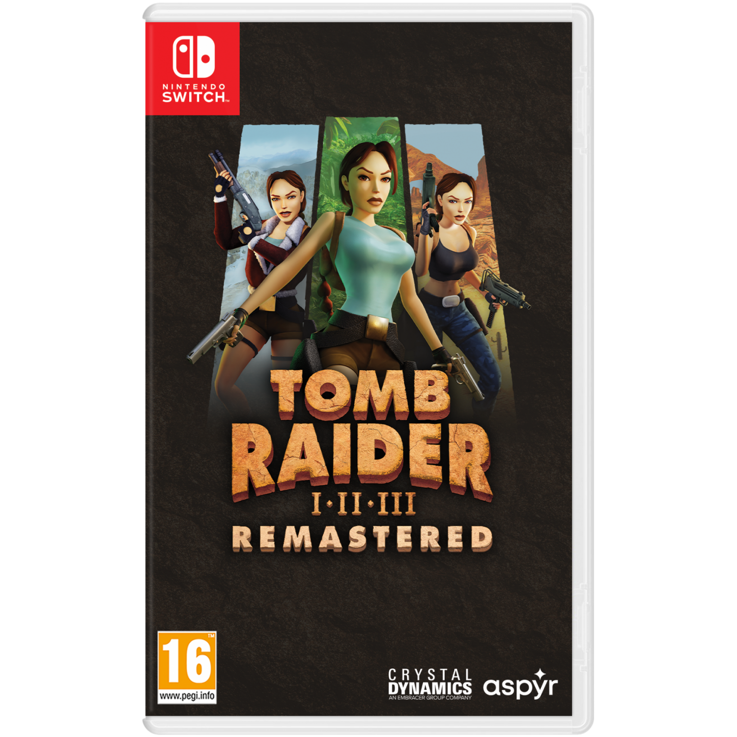 Tomb Raider I-III Remastered Starring Lara Croft (Nintendo Switch)