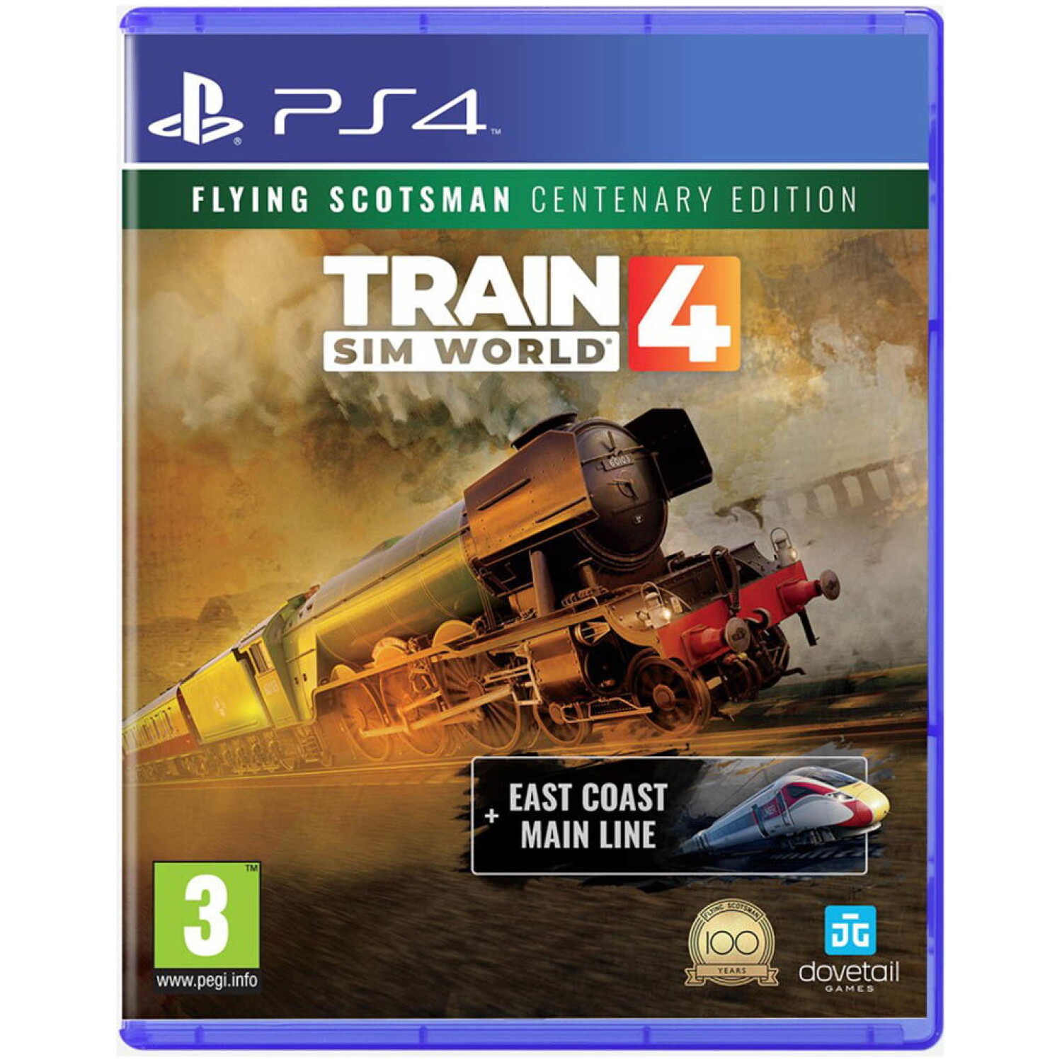 Train Sim World 4 Centenary Edition (includes Flying Scotsman) (Playstation 4)