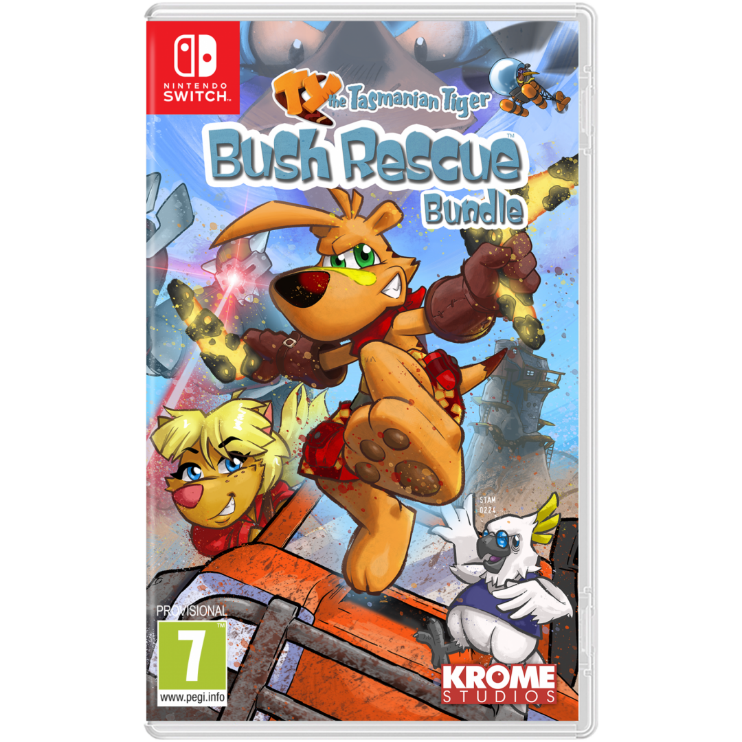 Ty The Tasmanian Tiger Hd: Bush Rescue Bundle (Nintendo Switch)