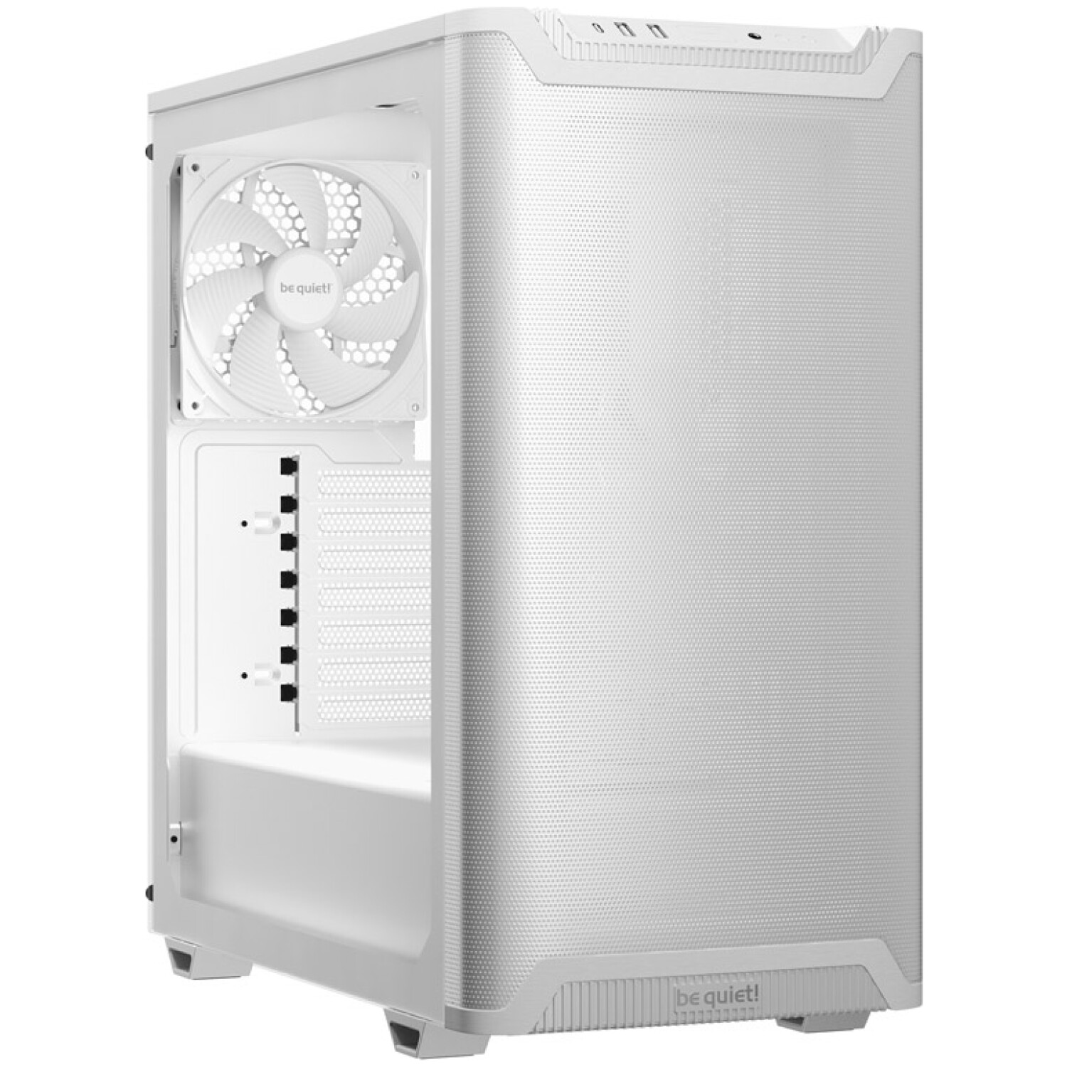 BE QUIET! Pure Base 501 Airflow (BGW75) midi-ATX okno belo ohišje