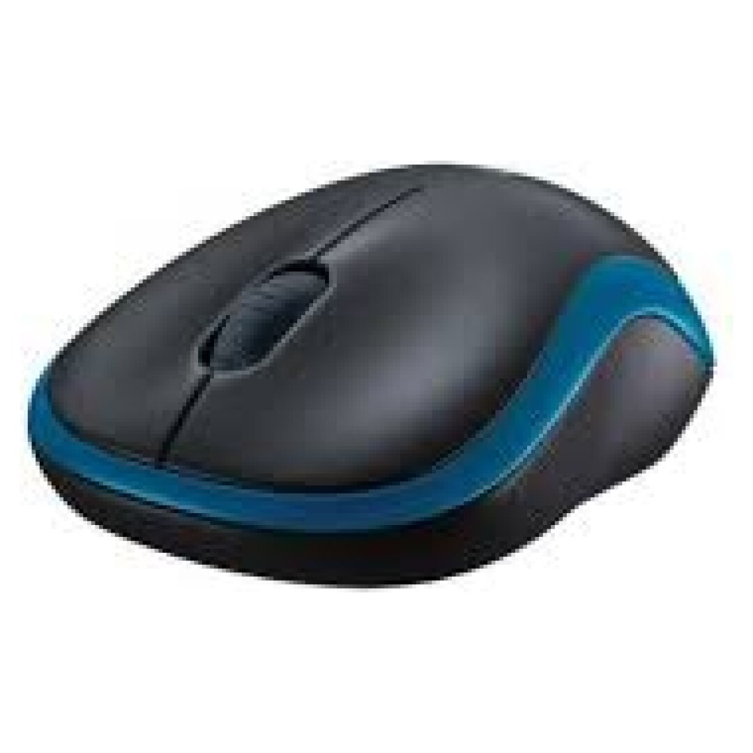 Brezžična optična miška Logitech M185 modra