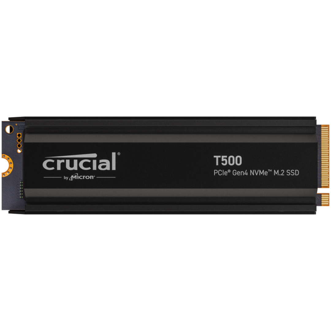 Crucial T500 1TB PCIe Gen4 NVMe M.2 SSD s hladilnikom