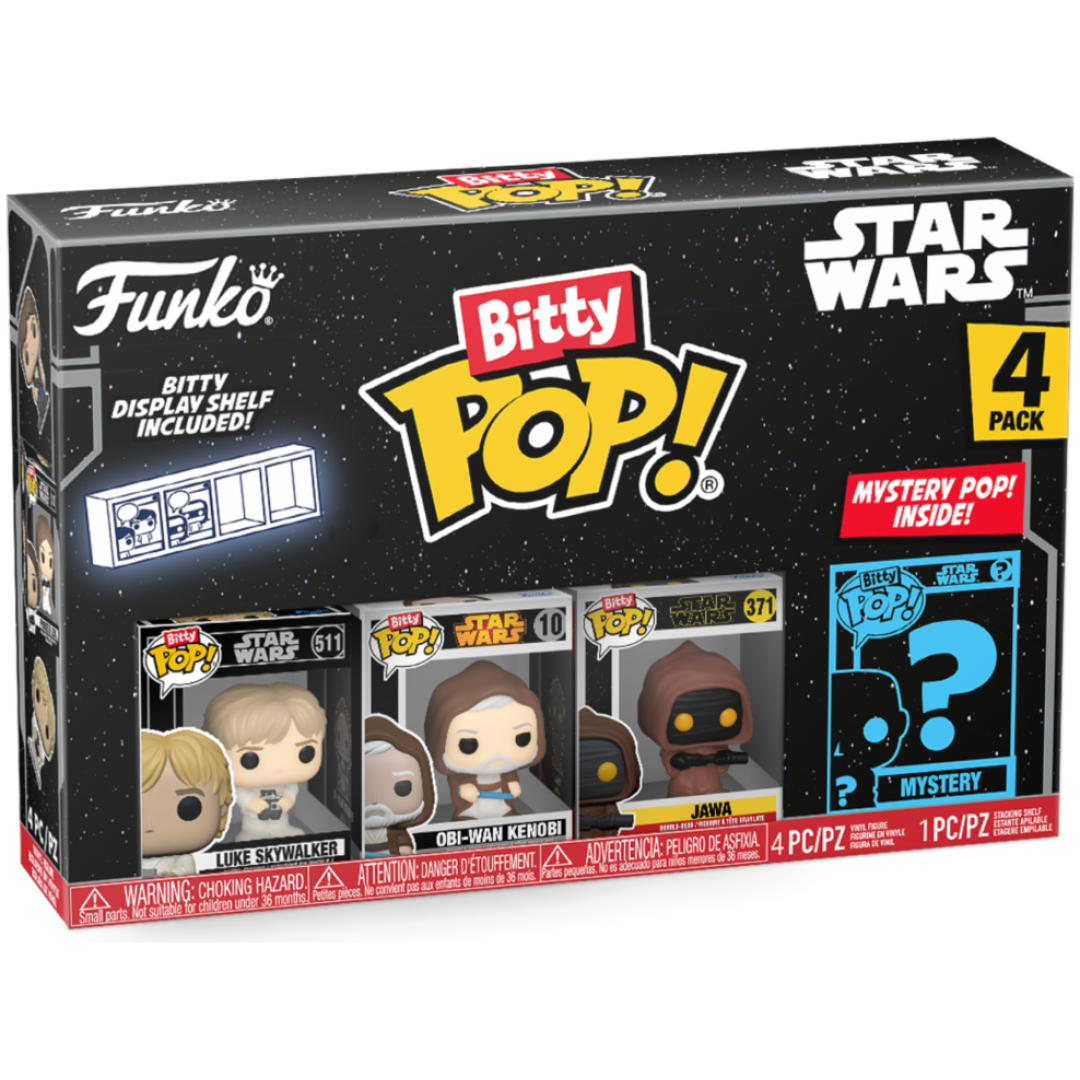 FUNKO BITTY POP: STAR WARS - LUKE 4PK