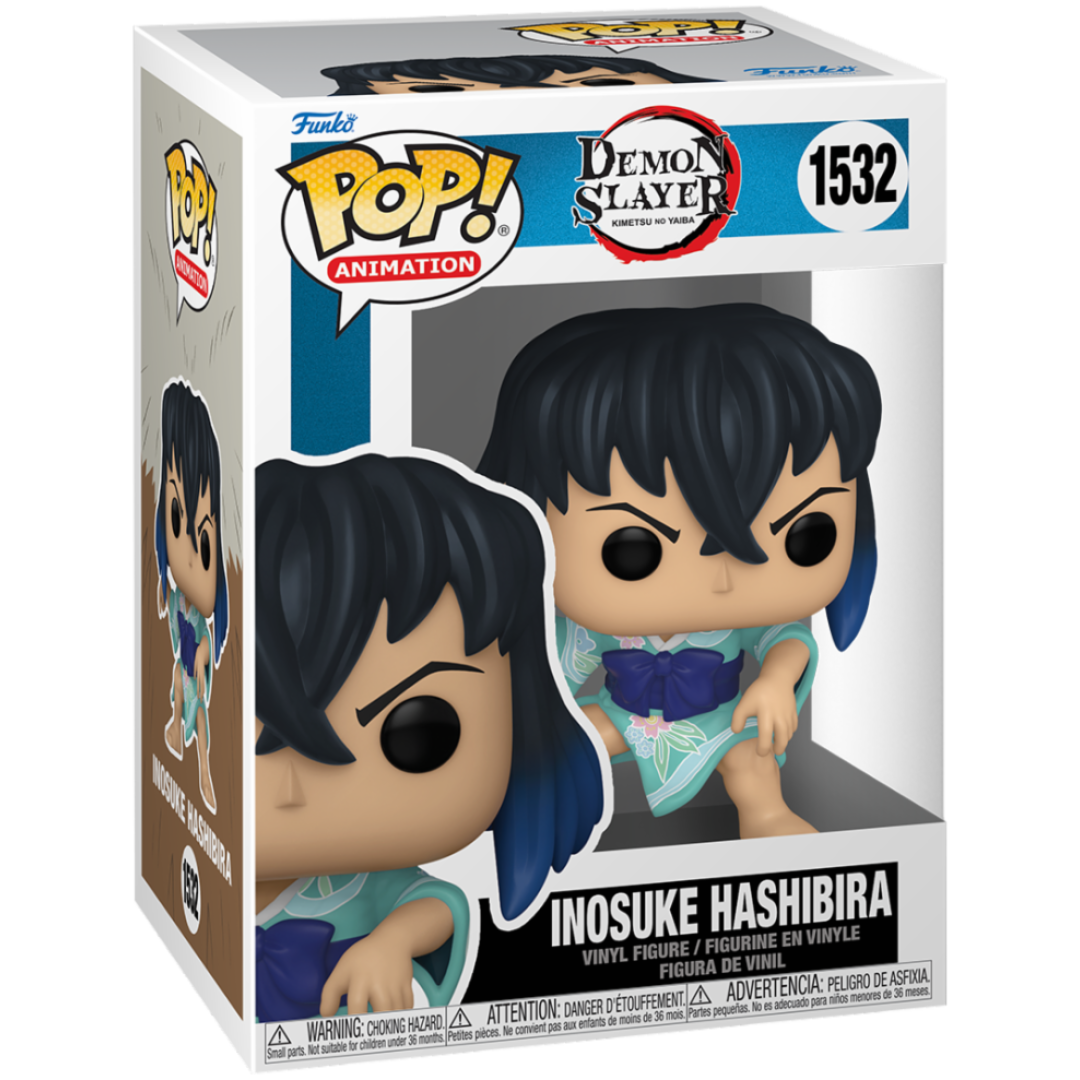 FUNKO POP ANIMATION: DEMON SLAYER - INOSUKE HASHIBIRA (KIMONO)