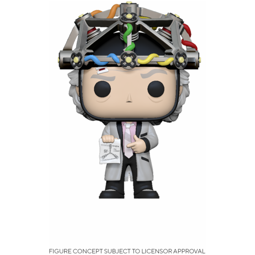 FUNKO POP MOVIES: BACK TO THE FUTURE - DOC W/ HELMET