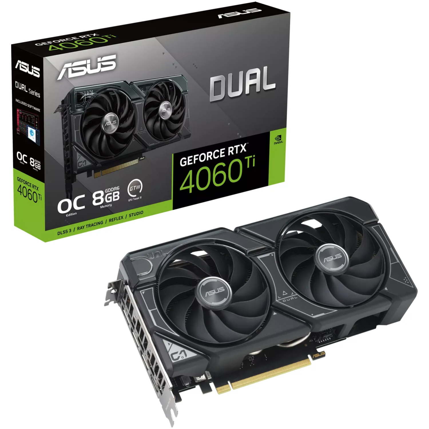 Grafična kartica ASUS GeForce RTX 4060 Ti EVO OC