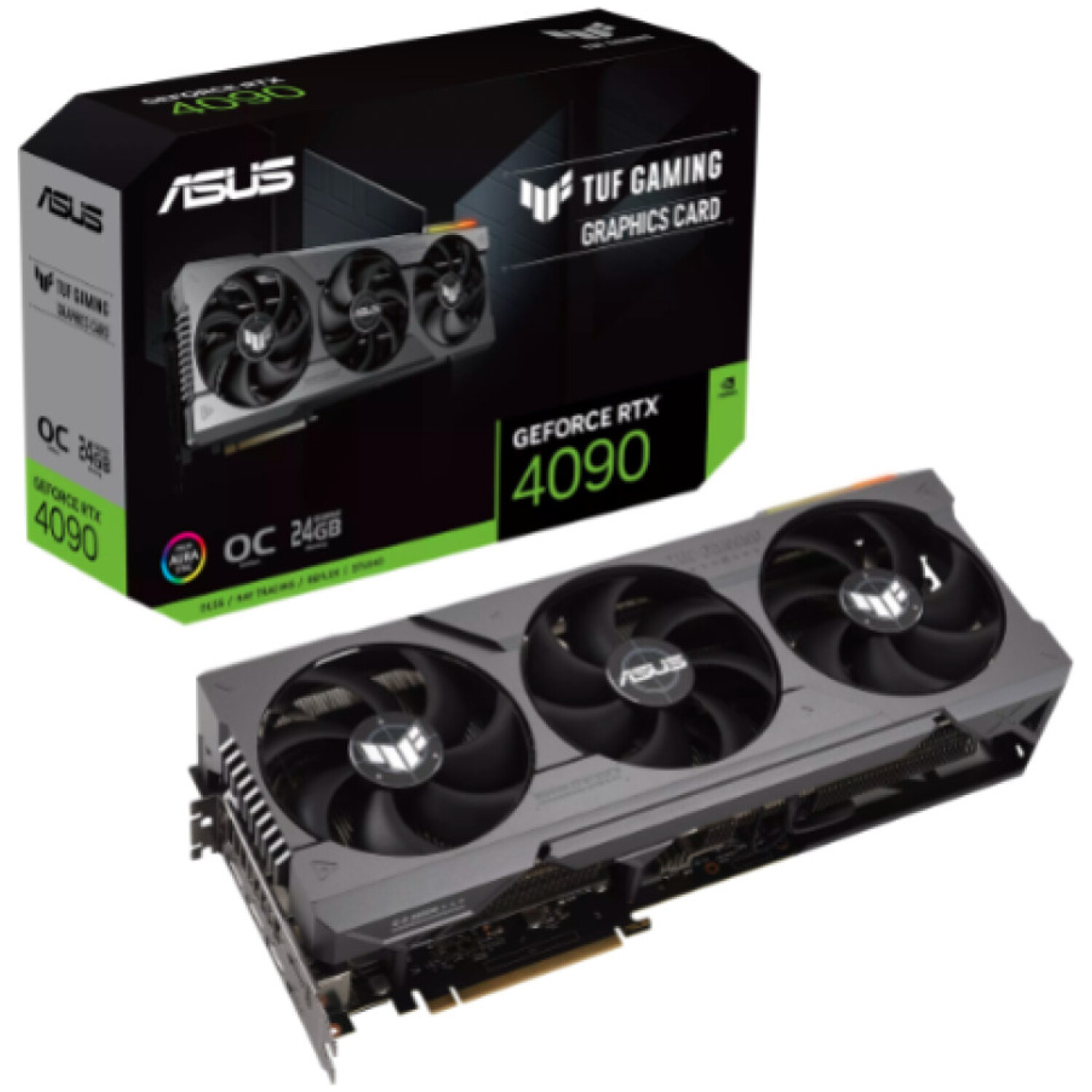 Grafična kartica nVidia RTX4090 Asus TUF Gaming OC - 24GB GDDR6X (TUF-RTX4090-O24G-GAMING)