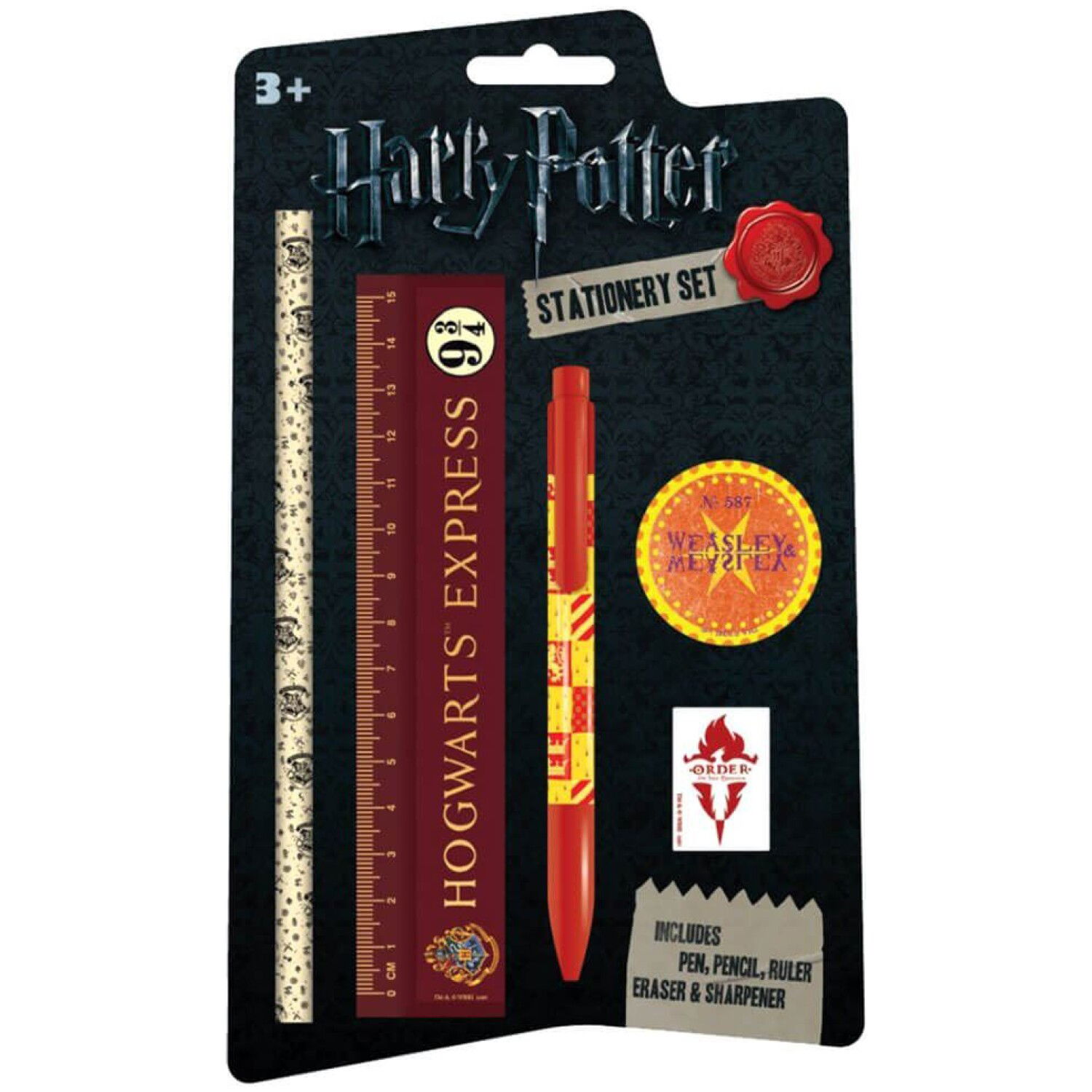 HARRY POTTER STATIONERY PISALNI SET PYRAMID