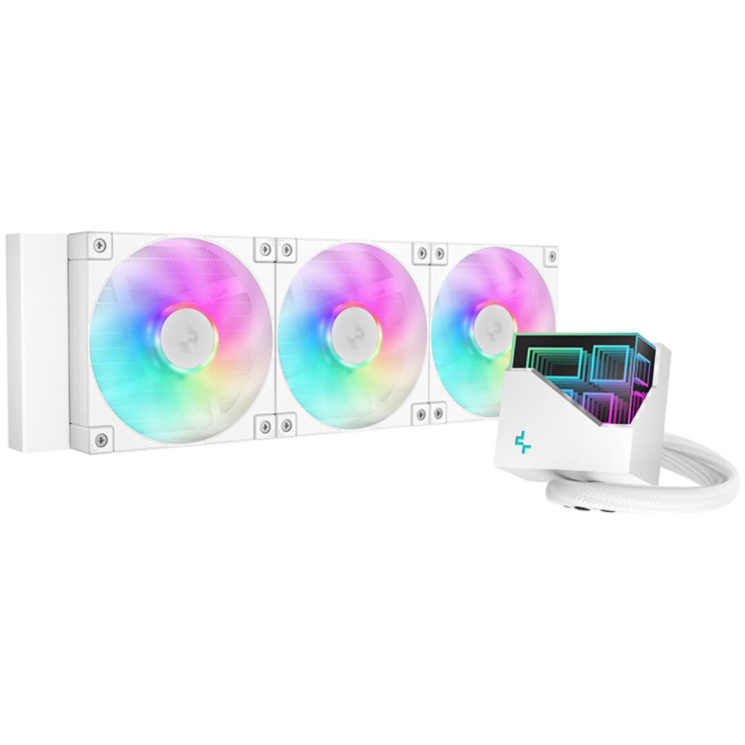 Komplet za tekočinsko hlajenje AIO Liquid Cooler DeepCool LT360 WH ARGB