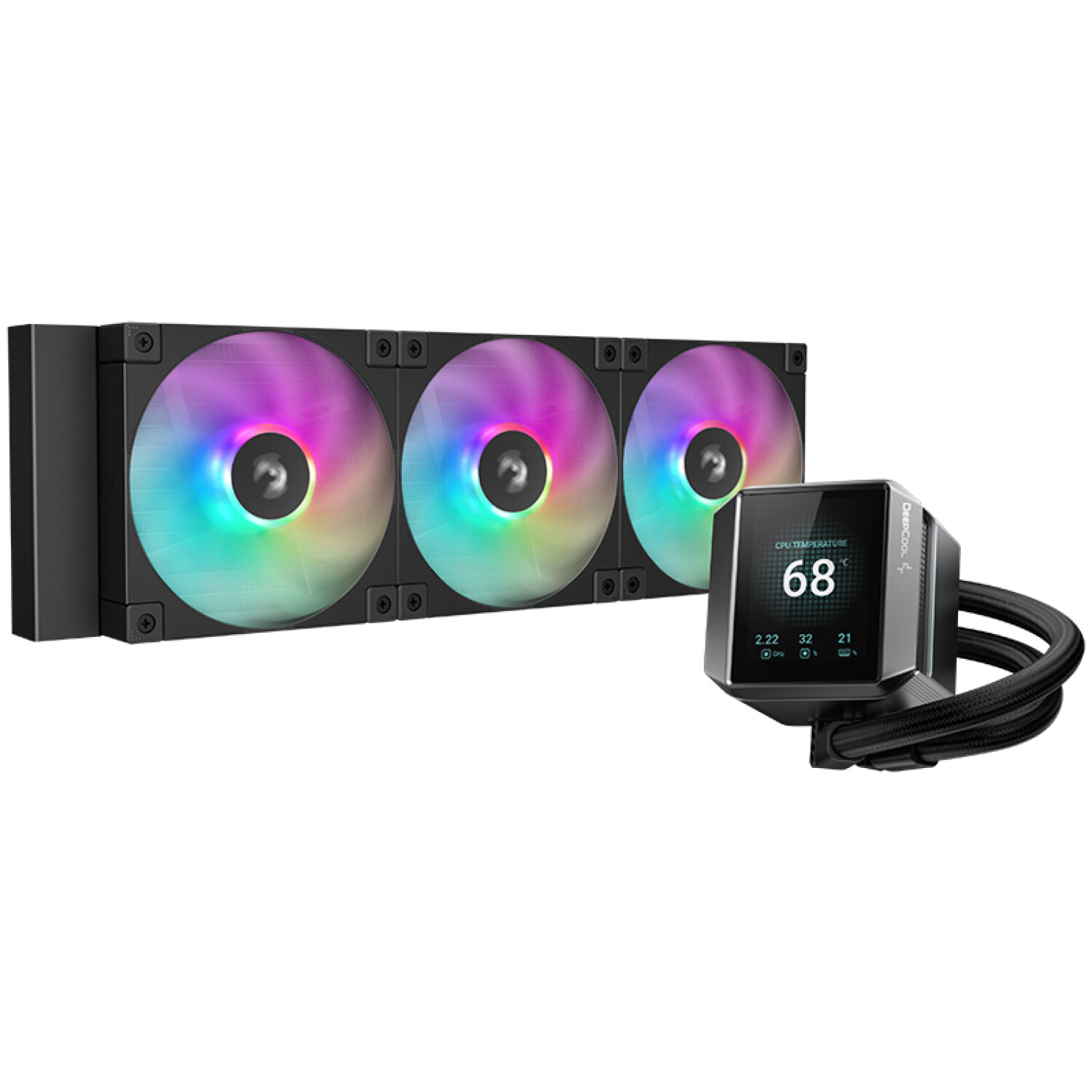 Komplet za tekočinsko hlajenje AIO Liquid Cooler DeepCool MYSTIQUE 360 ARGB