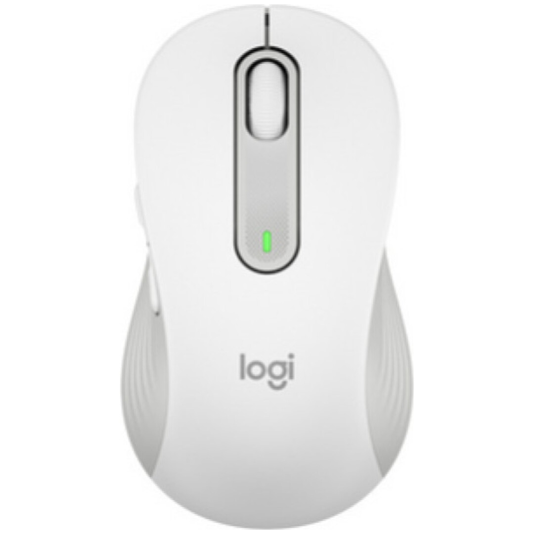 Miš brezžična + Bluetooth Logitech M650L 2000DPI Signature velikost L bela (910-006238)