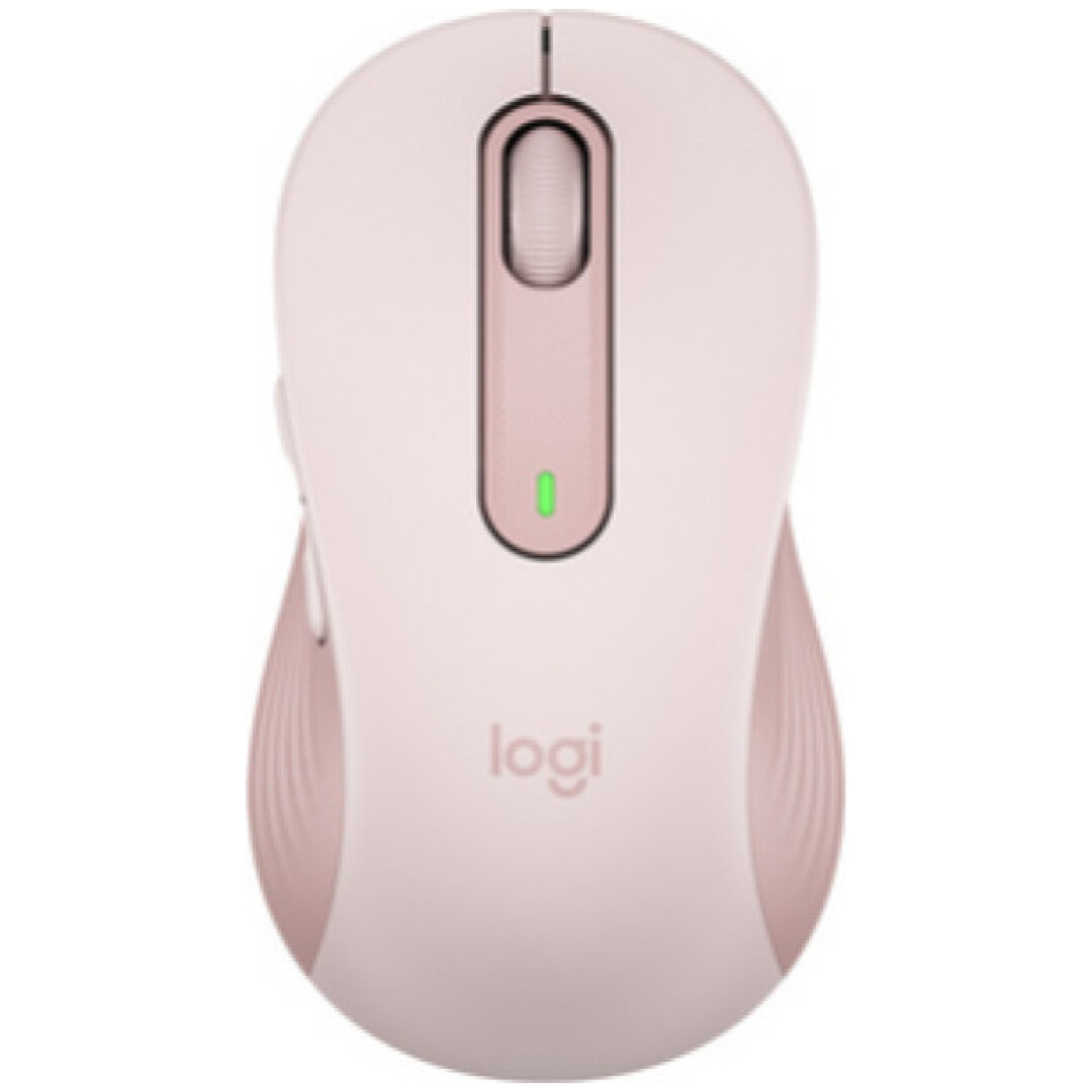 Miš brezžična + Bluetooth Logitech M650L 2000DPI Signature velikost L roza (910-006237)