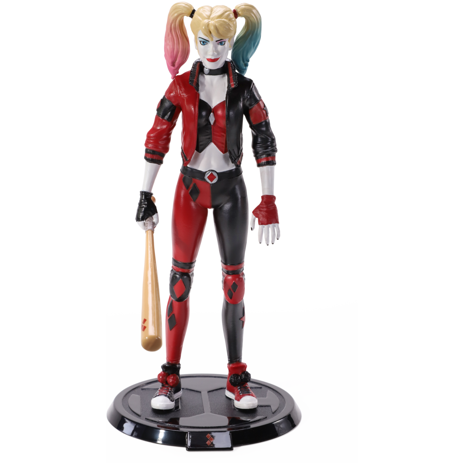 NOBLE COLLECTION DC - SS - HARLEY QUINN BOP REBIRTH BENDYFIG (COMIC)