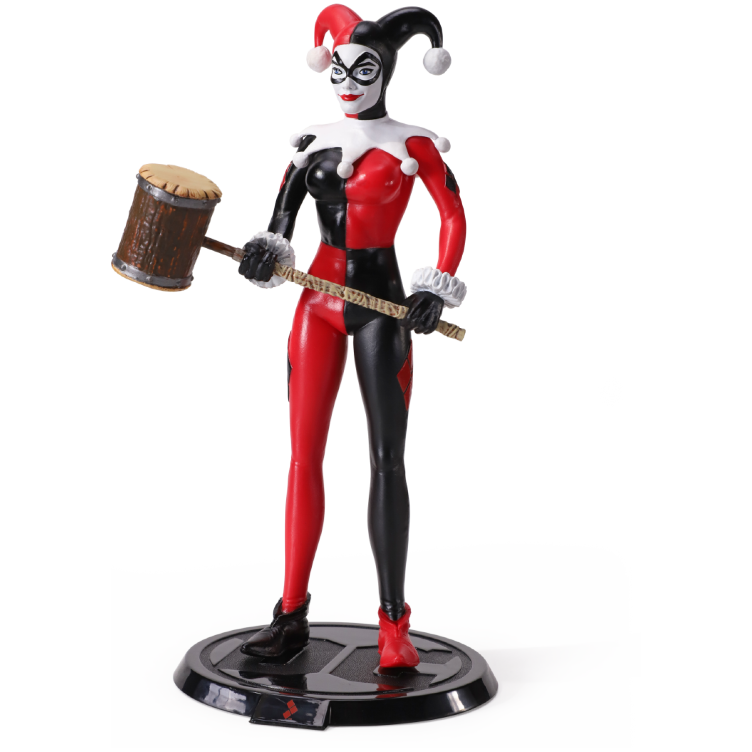 NOBLE COLLECTION DC - SS - HARLEY QUINN JESTER BENDYFIG