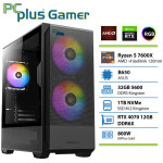 PCPLUS Gamer Ryzen 5 7600X 32GB 1TB NVMe SSD RTX 4070 12GB gaming namizni računalnik