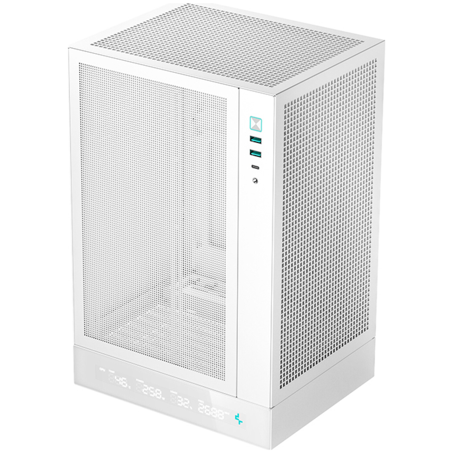 Računalniško ohišje DeepCool CH170 DIGITAL WH