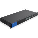 STIKALO 24-PORT Linksys 100/1000 PoE Rack (LGS124P-EU)