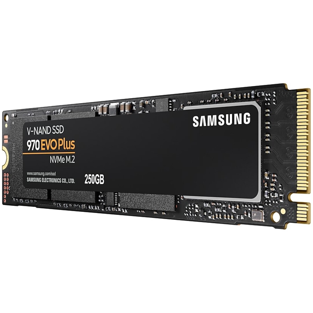 Samsung 250GB 970 EVO Plus SSD NVMe M.2 disk