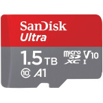 SanDisk Ultra microSDXC 1.5TB + SD Adapter UHS-I spominska kartica