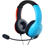 Slušalke PDP LVL40 Chat Headset za NINTENDO SWITCH modro/rdeče barve