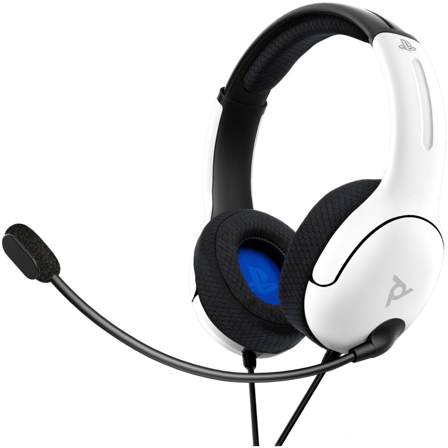 Slušalke PDP LVL40 Chat Headset za PS4/PS5 bele barve