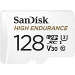 Spominska kartica SDXC-Micro 128GB Sandisk High Endurance 100MB/s/40MB/s U3 V30 UHS-I +adapter (SDSQQNR-128G-GN6IA)