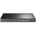 TP-LINK 16-Port 10/100 Mbps + 2-Port Gigabit Rackmount switch stikalo z 16-Port PoE+