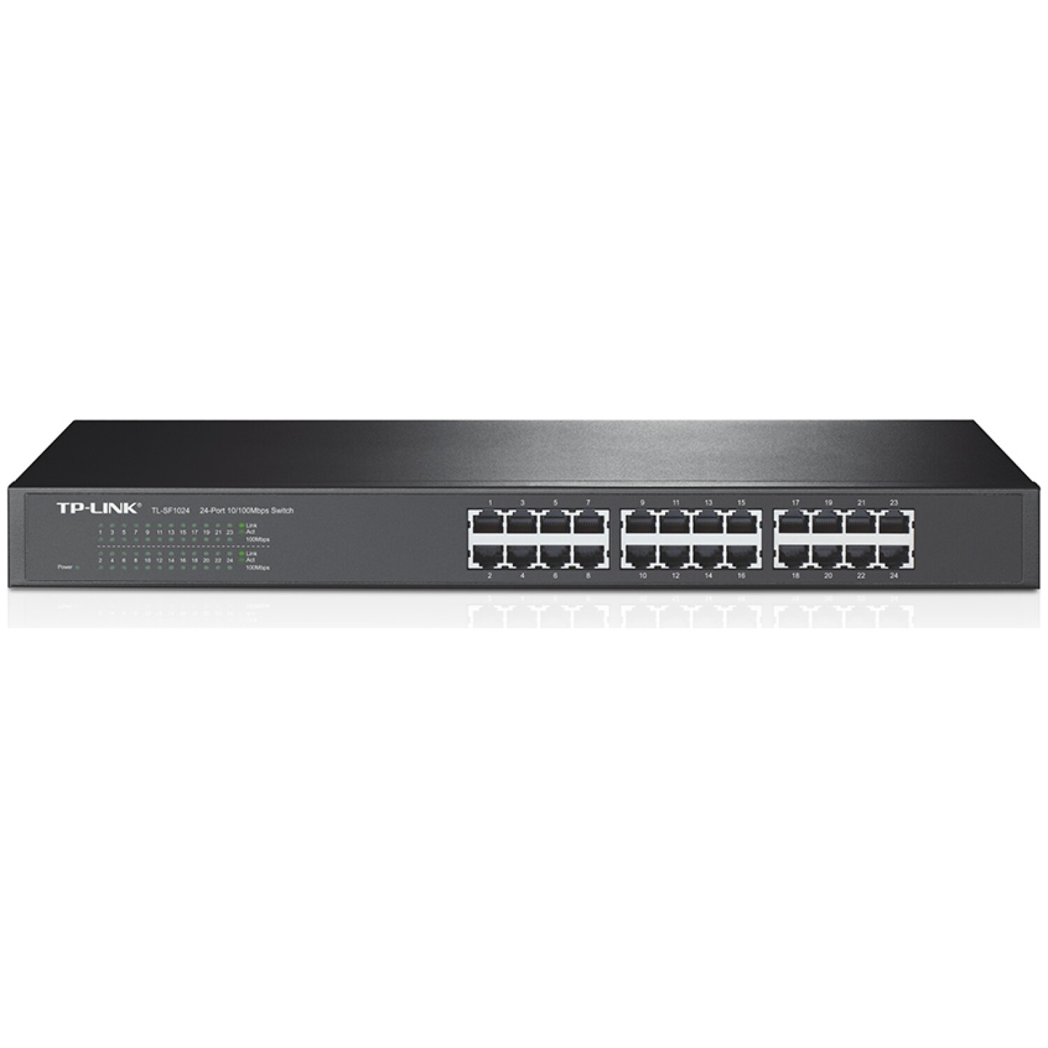 TP-LINK 24-Port 10/100Mbps Rackmount stikalo