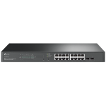 TP-LINK JetStream 18-Port Gigabit Smart Switch z 16-Port PoE+