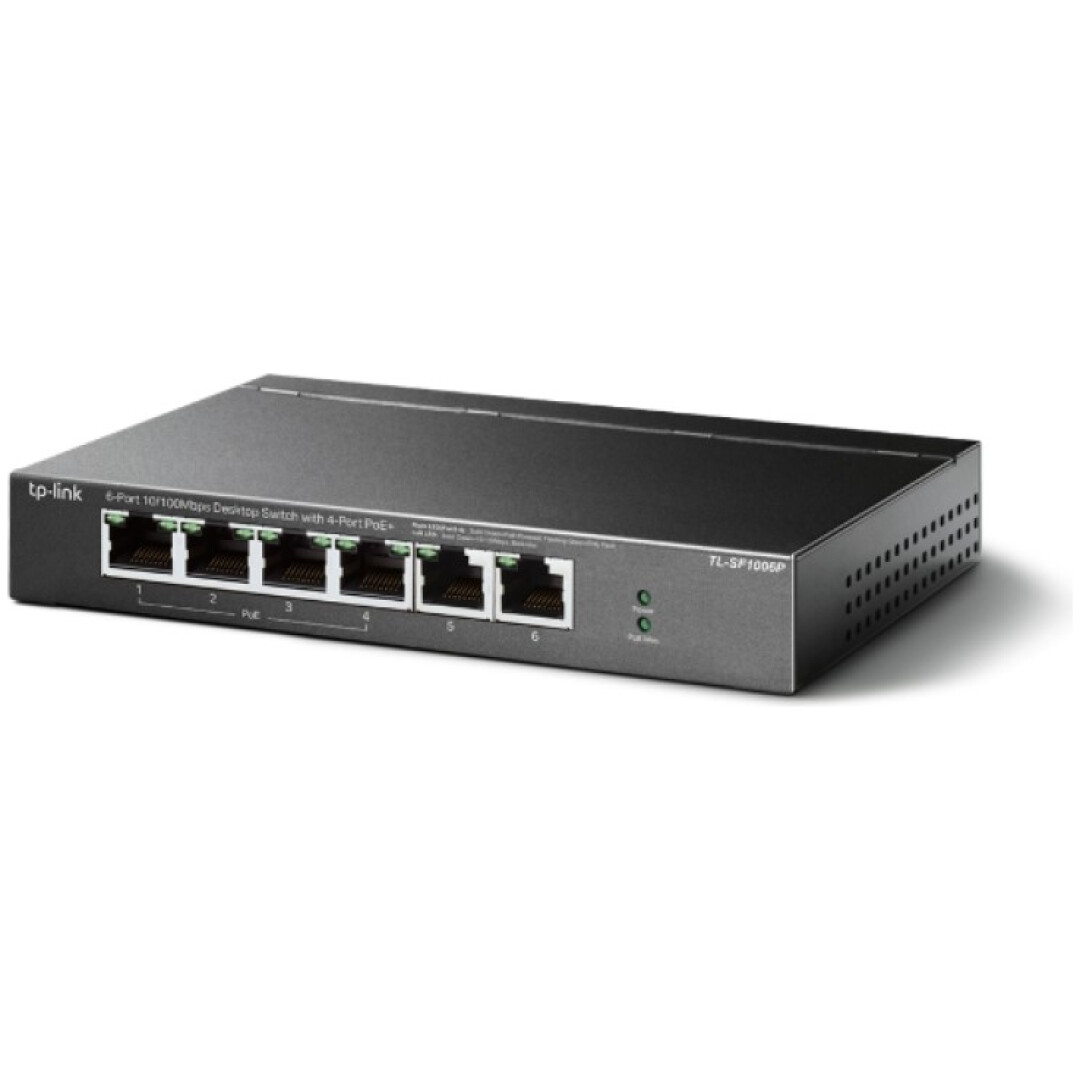 TP-LINK TL-SF1005P 6-port 10/100Mbps stikalo z 4-Port PoE+