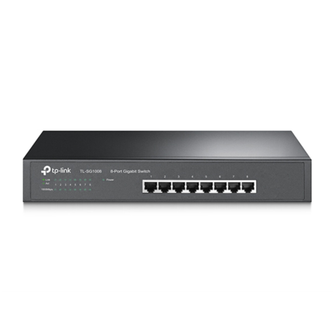 TP-LINK TL-SG1008 8-port Gigabit Desktop/Rackmount switch