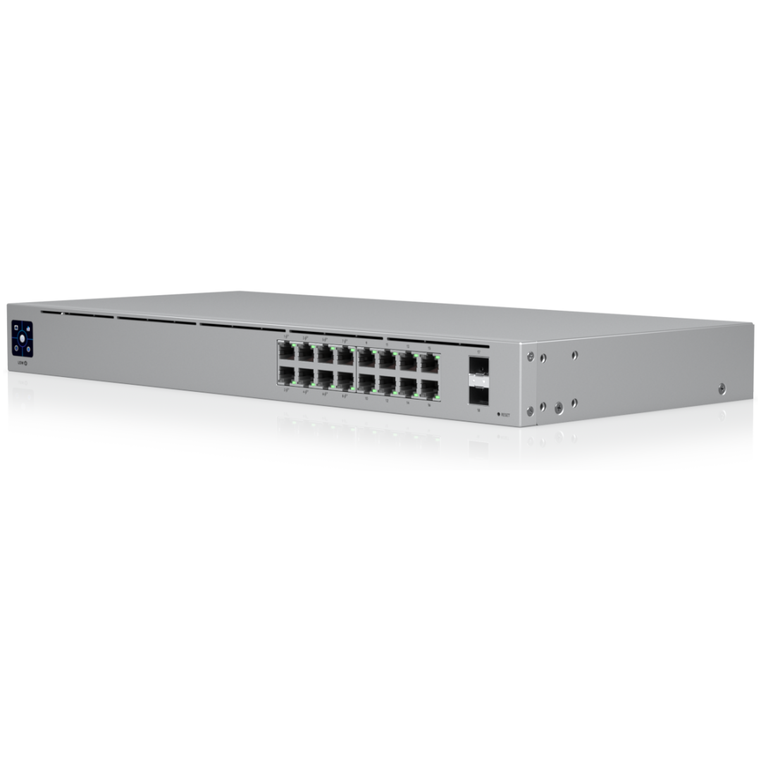 Ubiquiti gigabitno Layer 2 stikalo USW-16-PoE