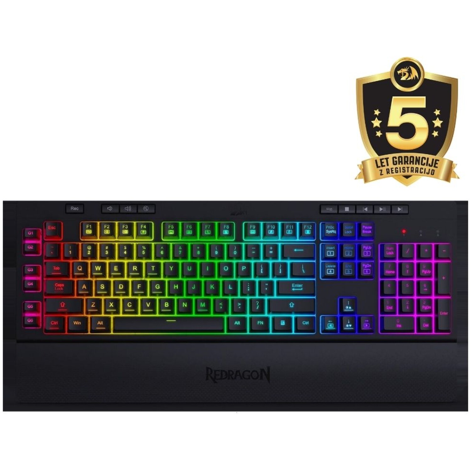 REDRAGON SHIVA K512 RGB TIPKOVNICA