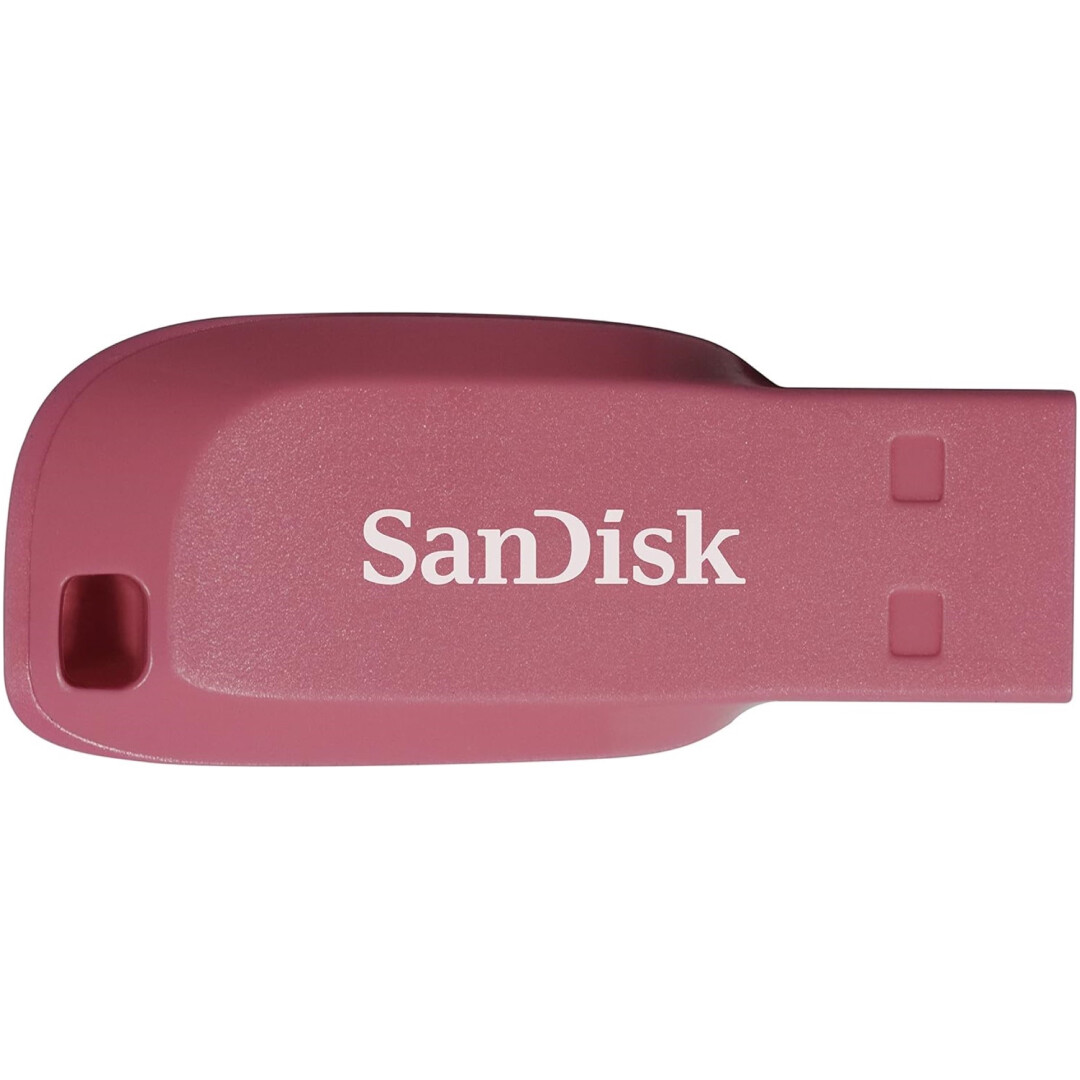 SanDisk 32 GB Cruzer Blade USB 2.0 ključek - Electric Pink barve